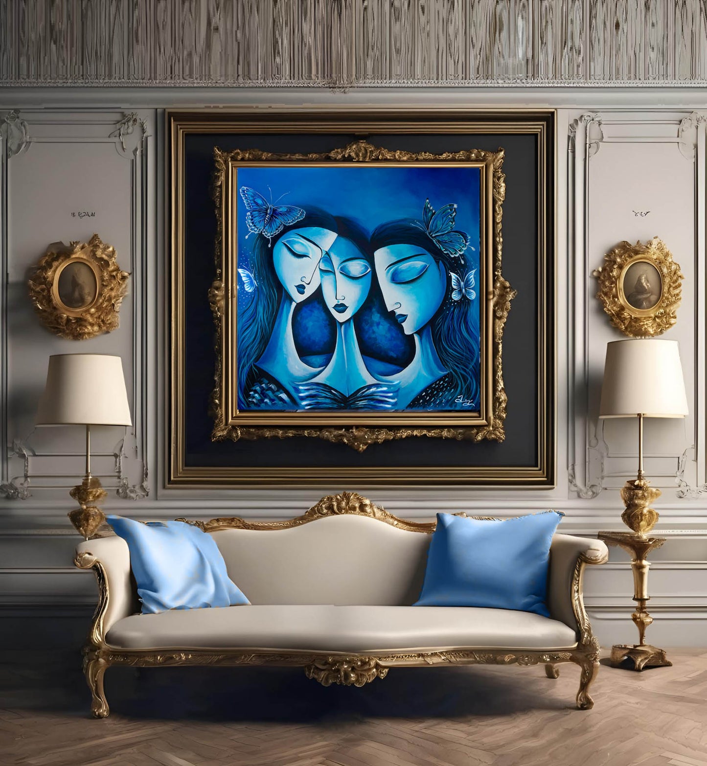 “Lullaby" - The Chronicles of the Butterfly Sisters. Giclée Print on Canvas (Stretched and Rolled) and Fine Art Print of the Original Painting (100 Limited-Edition)